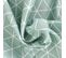 Nappe Rectangle 150x300 Cm Imprimée 100% Polyester Paco Géométrique Vert Thym