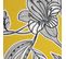 Drap Plat 240x310 Cm Satin De Coton Botanic Jaune Soleil