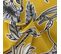 Housse De Couette 200x200 Cm Satin De Coton Botanic Jaune Soleil