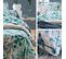 Drap Plat 180x290 Cm Satin De Coton Frida Vert Emeraude