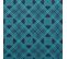 Drap Housse Imprimé 80x200 Cm Coton Talisman Bleu Paon Bonnet 30 Cm