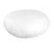 Coussin à Recouvrir Rond 80 Cm C Bullet Blanc Garnissage Polyester