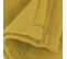 Couverture Polaire 180x220 Cm 100% Polyester 350g/m2 Teddy Jaune Miel