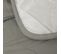 Couette Hiver 140x200 Cm Cocoon Bicolore Taupe/lin Garnissage Fibre Polyester 400g/m2
