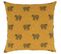 Housse De Coussin 40x40 Cm Baloo Marron Or