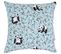 Housse De Coussin 20x20 Cm Tao Bleu Céladon