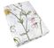 Housse De Couette 280x240 Cm Coton Foliflora Blanc