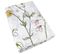 Housse De Couette 200x200 Cm Coton Foliflora Blanc