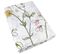 Housse De Couette 260x240 Cm Coton Foliflora Blanc