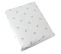 Housse De Couette 140x200 Cm Percale Coton Alex Gris Nuage