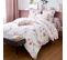 Housse De Couette 280x240 Cm Percale Coton Elisa Rose