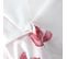 Drap Plat 180x290 Cm Percale Coton Elisa Rose