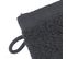 Lot De 2 Gants De Toilette 16x21 Cm Softy Anthracite