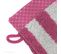 Lot De 2 Gants De Toilette 16x21 Cm Pure Stripes Rose Lavande