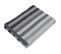 Serviette De Toilette 50x100 Cm Pure Stripes Anthracite