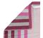 Serviette De Toilette 50x100 Cm Pure Stripes Rose Lavande