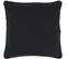 Housse De Coussin 45x45 Cm Montsegur Noir