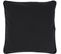 Housse De Coussin 50x50 Cm Montsegur Noir