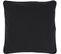 Housse De Coussin 55x55 Cm Montsegur Noir