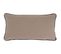 Housse De Coussin 30x60 Cm Montsegur Marron Tourterelle