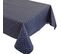 Nappe Rectangle Enduit 150x250 Cm Cerises Bleu Marine