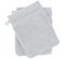 Lot De 2 Gants De Toilette 16x21 Cm Natural Gris Platine