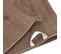 Drap De Douche 70x140 Cm Natural Stripes Marron