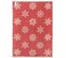 Lot De 2 Torchons De Cuisine Toile 50x70 Cm Coton Ice Rouge