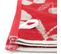 Lot De 2 Torchons De Cuisine Éponge 50x50 Cm Coton Bing Rouge