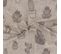 Lot De 2 Torchons De Cuisine Toile 50x70 Cm Coton Cactus Marron