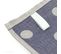 Lot De 2 Torchons De Cuisine Toile 50x70 Cm Coton Spot Bleu