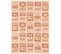 Lot De 2 Torchons De Cuisine Toile 50x70 Cm Coton Soup Orange