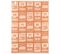 Lot De 2 Torchons De Cuisine Toile 50x70 Cm Coton Soup Orange