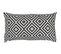 Housse De Coussin 30x50 Cm Panama Noir