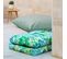 Housse De Coussin 40x60 Cm Panama Vert Emeraude