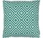 Housse De Coussin 50x50 Cm Panama Vert Emeraude