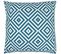 Housse De Coussin 40x40 Cm Panama Bleu Canard