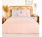 Parure De Lit 260x240 Cm Coton Volea Rose