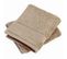 Parure De Bain Luxor 6 Pièces Taupe