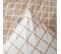 Housse De Couette 240x220 Cm Percale Coton Ddm Max Beige