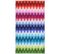 Drap De Plage Coton Et Éponge 100x180 Cm Marbella Multicolore