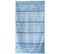 Drap De Plage Coton Et Éponge 100x180 Cm Malua 380 G/m² Bleu