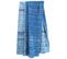 Drap De Plage Coton Et Éponge 100x180 Cm Malua 380 G/m² Bleu