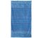 Drap De Plage Coton Et Éponge 100x180 Cm Malua 380 G/m² Bleu