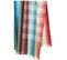 Drap De Plage Fouta En Coton 100x180 Cm Ysea Multicolore