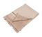 Drap De Plage Fouta En Coton Et Éponge 100x180 Cm Cyclade Beige