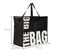 Sac Mutli Usage XXL 60x50x30 Cm Pili Noir "the Big Bag" à Zip 80l