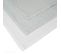 Dessus De Lit Jacquard 180x250 Cm Camargue Coton Et Polyester Blanc