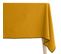 Nappe Coton 160x160 Cm Hono Jaune Curry Finition Point Bourdon