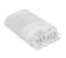 Serviette De Toilette Jacquard 550 G/m² 50x90 Cm Tethys Micro-coton Blanc Neige